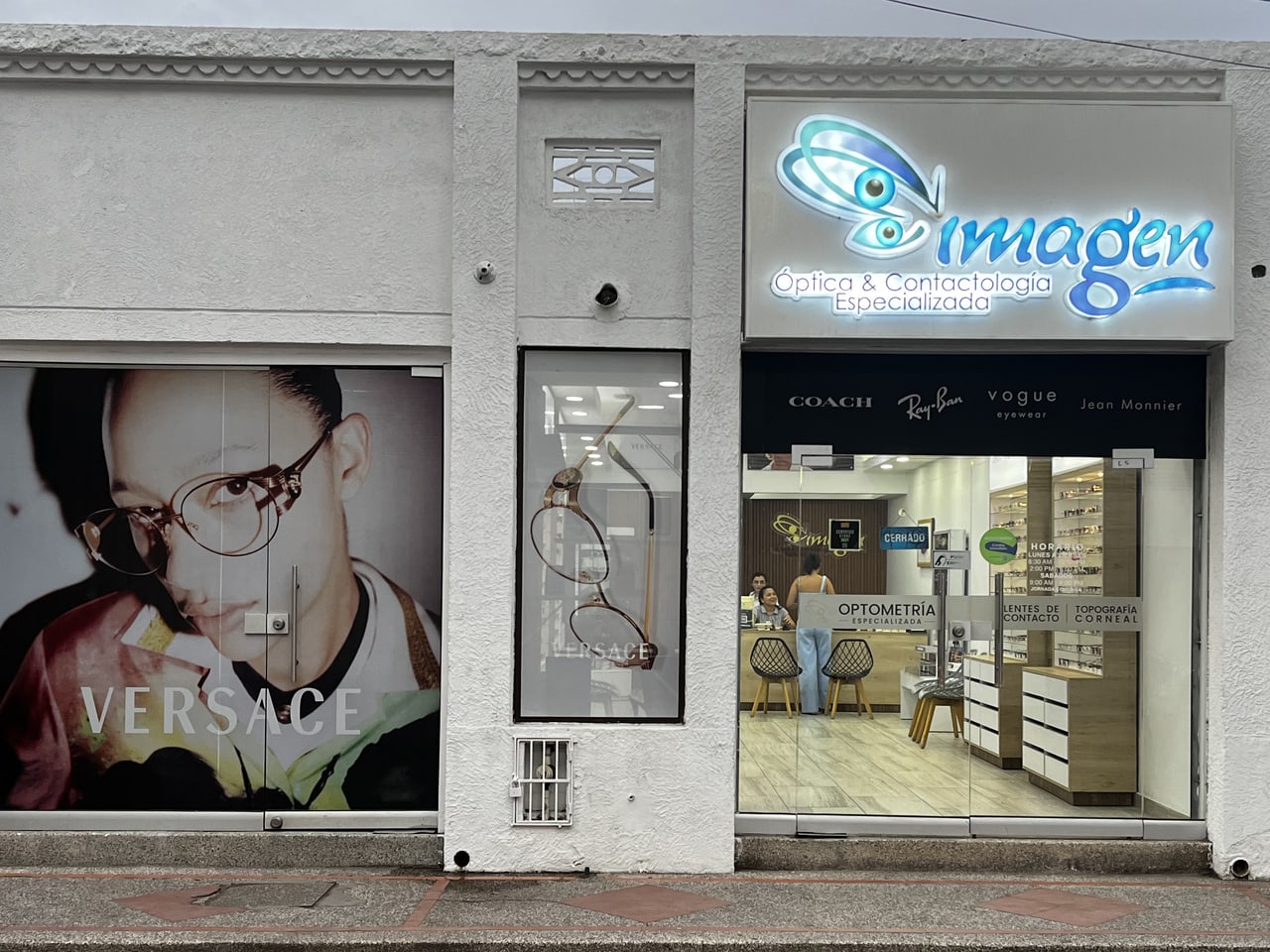 Fachada de Imagen Visión Center en Santa Marta